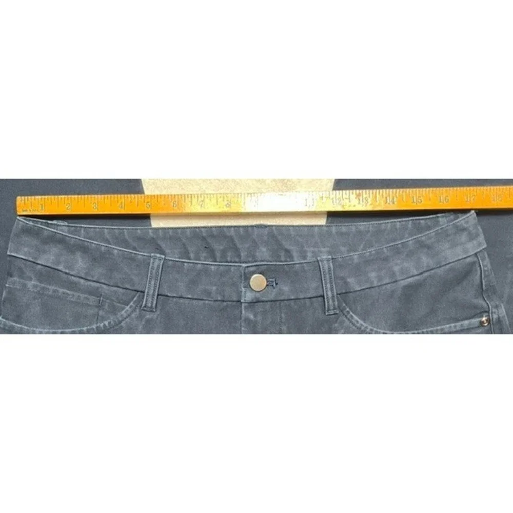 Lululemon Mens Sz 34x31 ABC Utilitech Pants Navy Blue Logo 5 Pocket- 2043